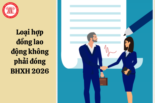 loại hợp đồng không phải đóng BHXH