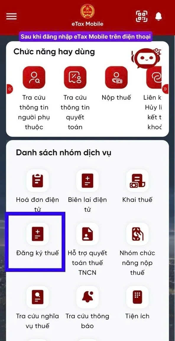 bước 1