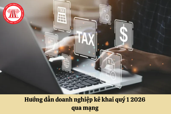 kê khai quý 1 2026 qua mạng