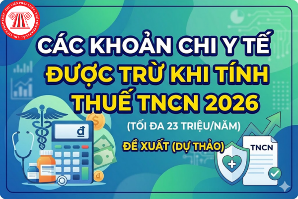 Chi y tế được trừ khi tính thuế TNCN 2026