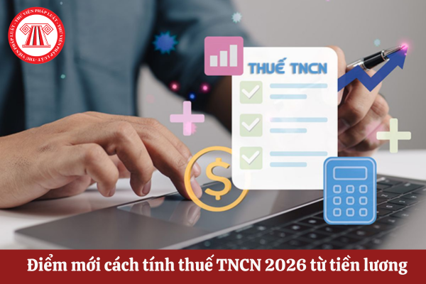 Cách tính thuế tncn 2026