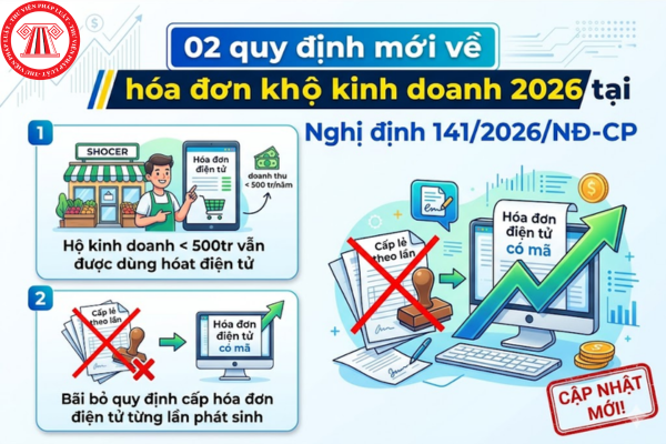 quy định mới về hóa đơn hộ kinh doanh 2026