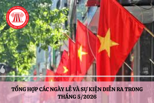 ngày lễ tháng 5/2026