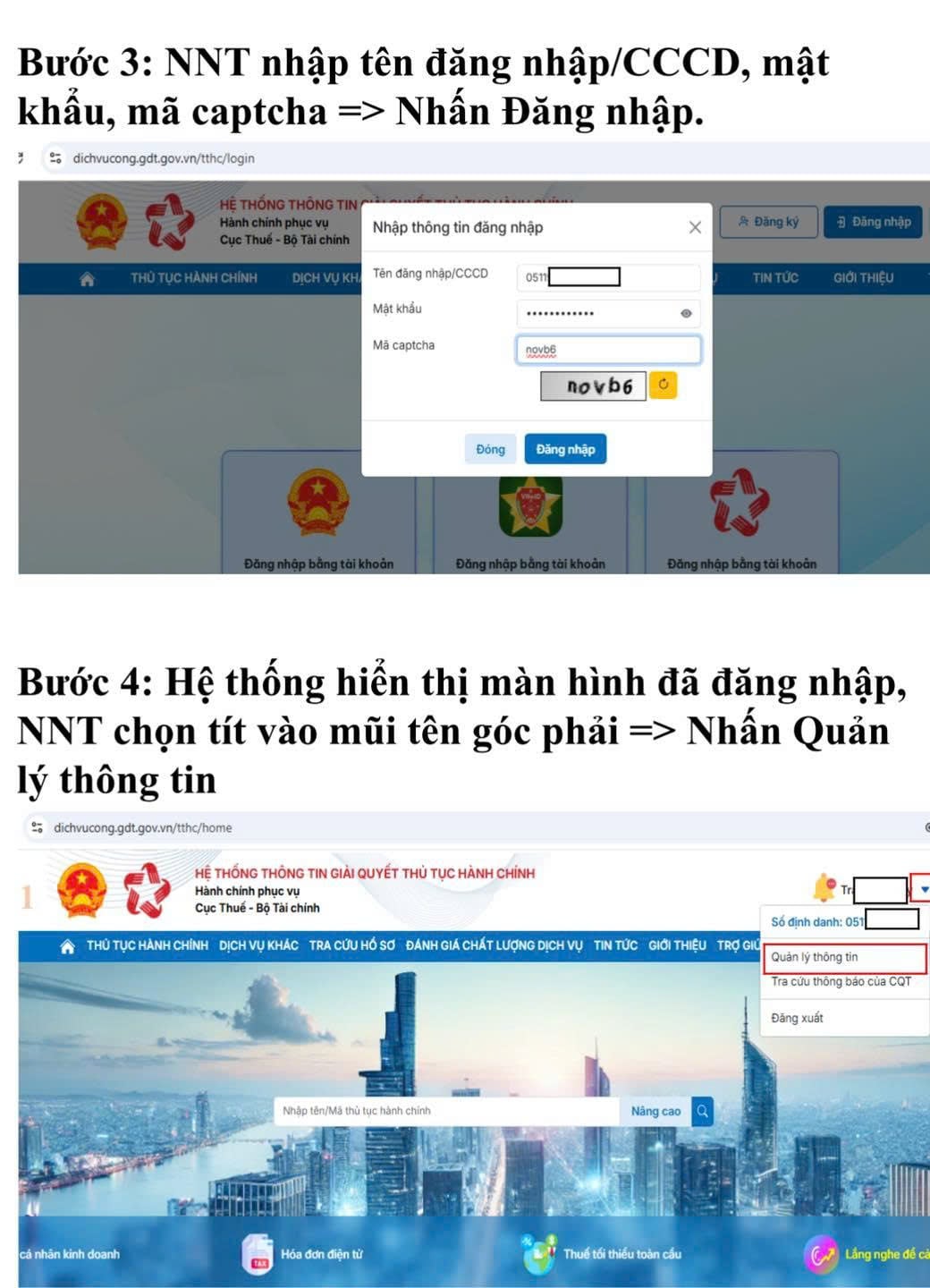 không tìm thấy số điện thoại người nộp thuế
