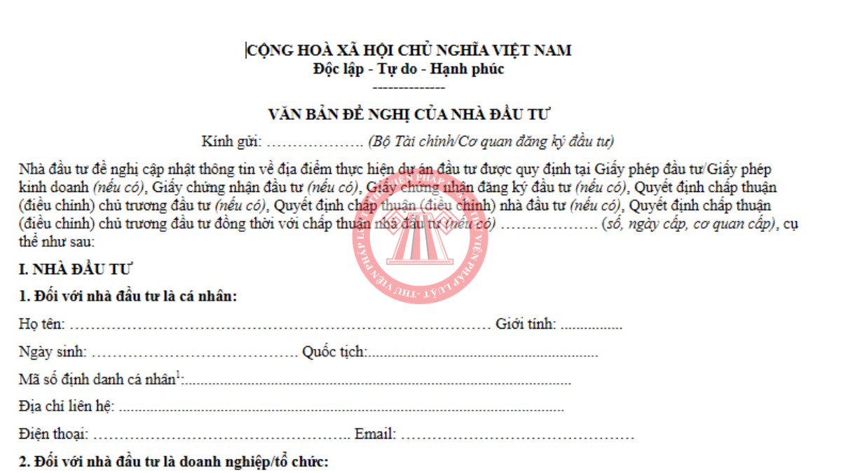 Tải về file word Mẫu I.1.7 theo Thông tư 55/2026/TT-BTC