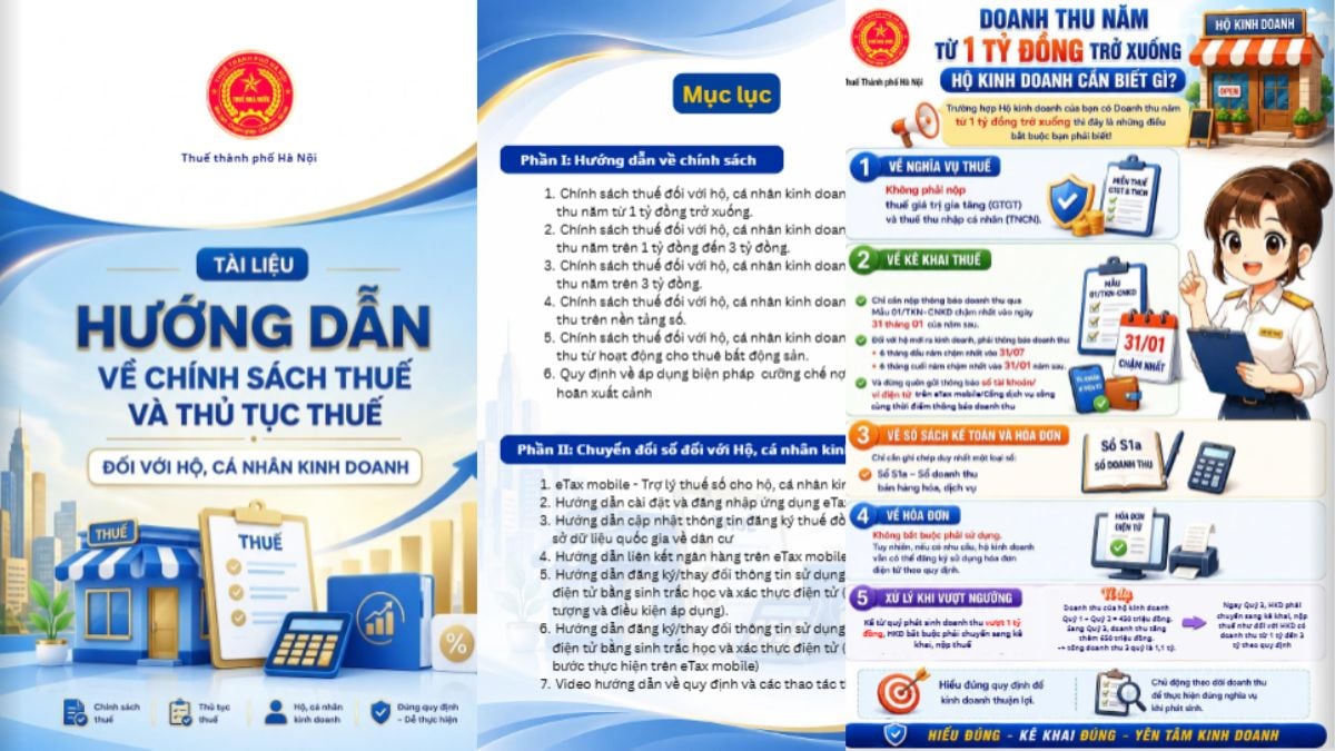 Sách hướng dẫn thuế hộ kinh doanh 2026