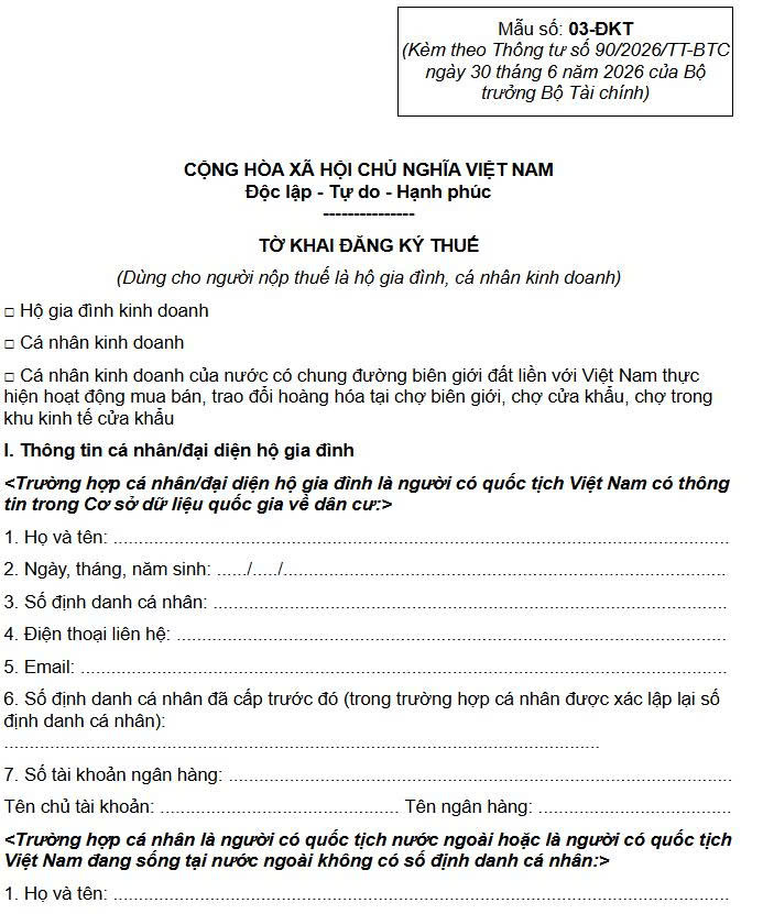 03/ĐKT Thông tư 90