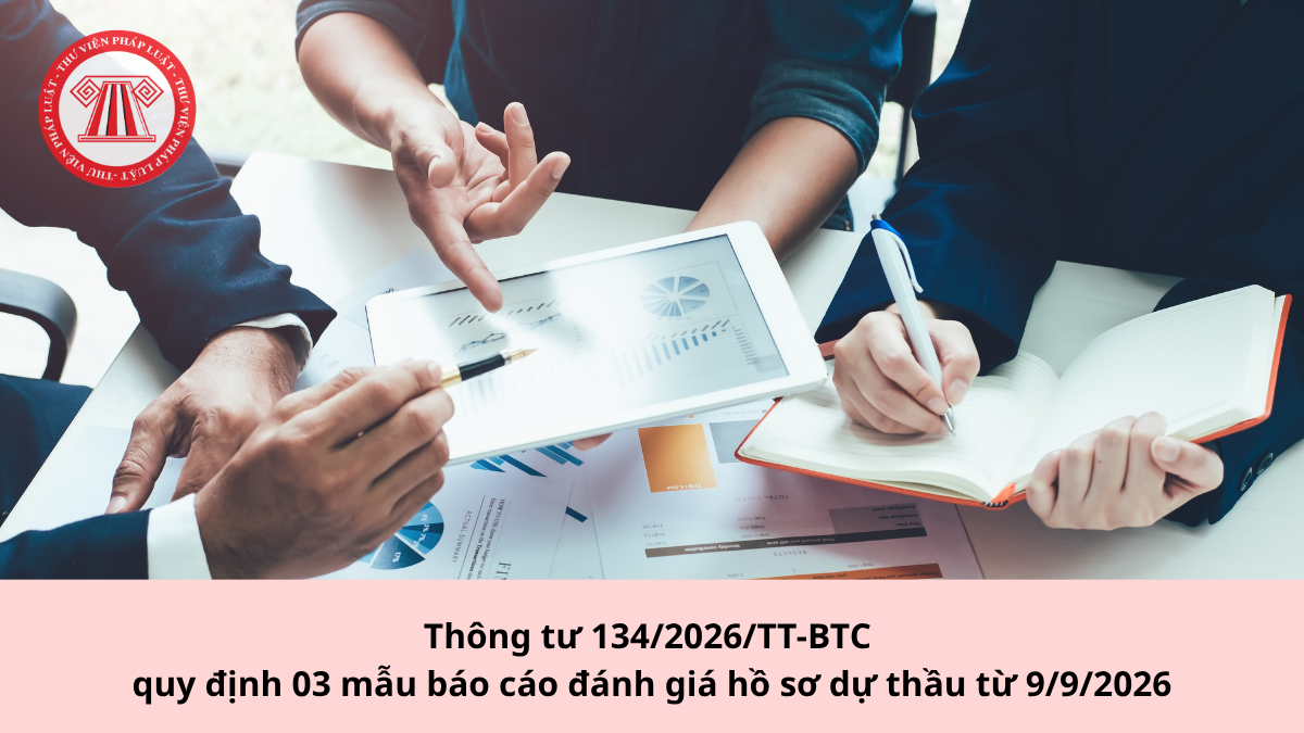 Thông tư 134/2026/TT-BTC