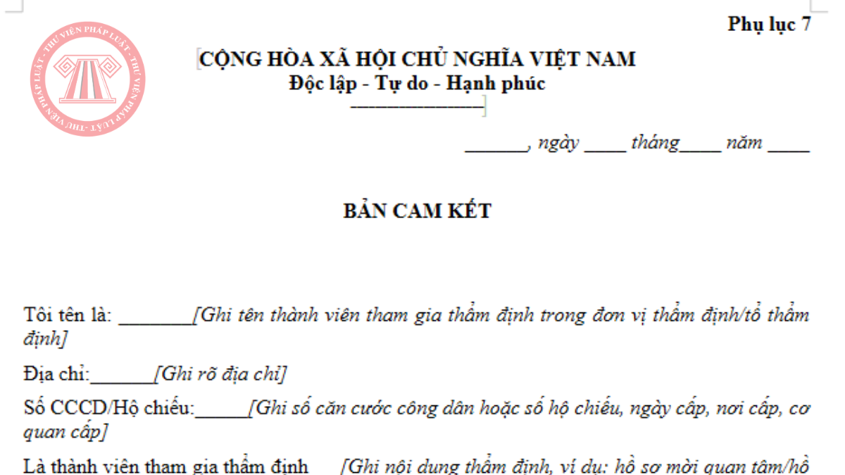 Tải về file word Phụ lục 7 Thông tư 134/2026/TT-BTC