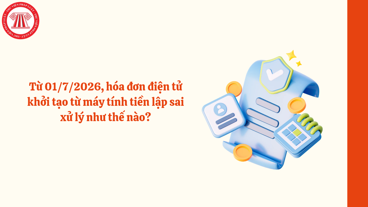 hóa đơn điện tử khởi tạo từ máy tính tiền