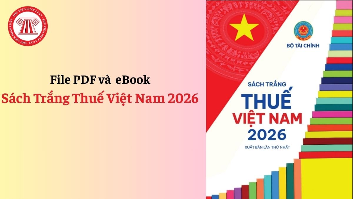 File Sách Trắng Thuế Việt Nam 2026 PDF và eBook