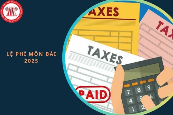 Thời hạn nộp lệ phí môn bài 2025 là ngày mấy?