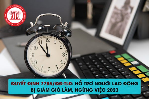 Quyết định 7785/QĐ-TLĐ: Hỗ trợ người lao động bị giảm giờ làm, ngừng việc 2023