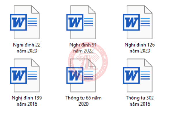 File Word Nghị định và Thông tư hướng dẫn về lệ phí môn bài năm 2024