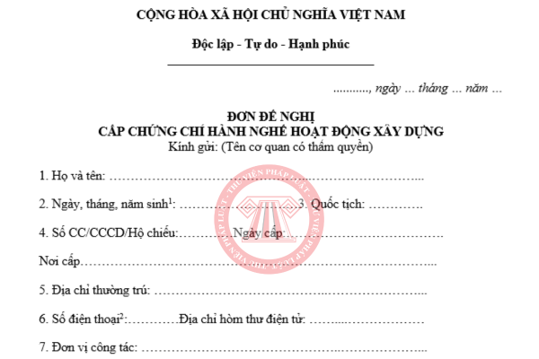 NỘP HỒ SƠ CẤP CHỨNG CHỈ HÀNH NGHỀ XÂY DỰNG TRỰC TUYẾN DỄ DÀNG