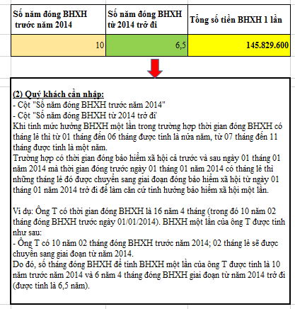 hướng dẫn tính BHXH một lần