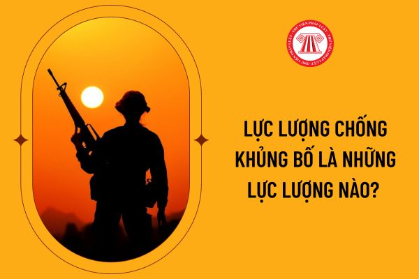 Lực lượng chống khủng bố là những lực lượng nào? 