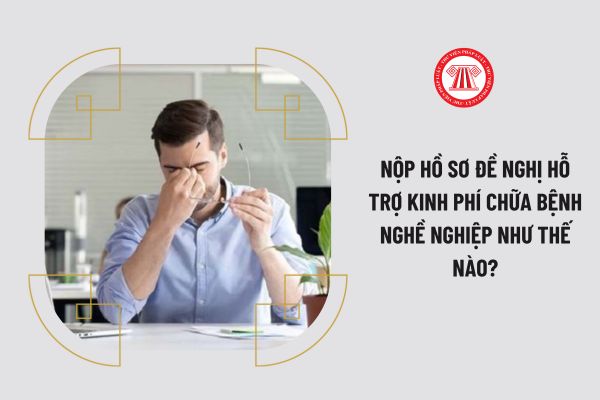 Nộp hồ sơ đề nghị hỗ trợ kinh phí chữa bệnh nghề nghiệp như thế nào?