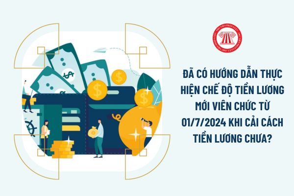 Đã có hướng dẫn thực hiện chế độ tiền lương mới viên chức từ 01/7/2024 khi cải cách tiền lương chưa?