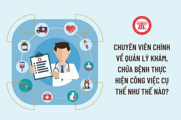 Chuyên viên chính về quản lý khám, chữa bệnh thực hiện công việc cụ thể như thế nào?