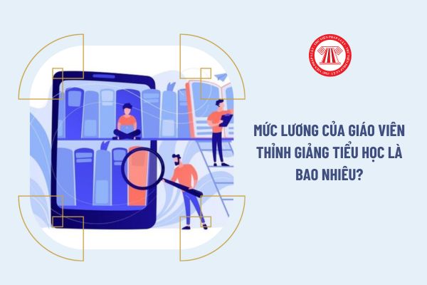 Mức lương của giáo viên thỉnh giảng tiểu học là bao nhiêu?