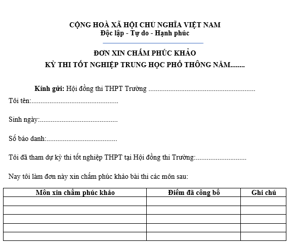 phúc khảo 2