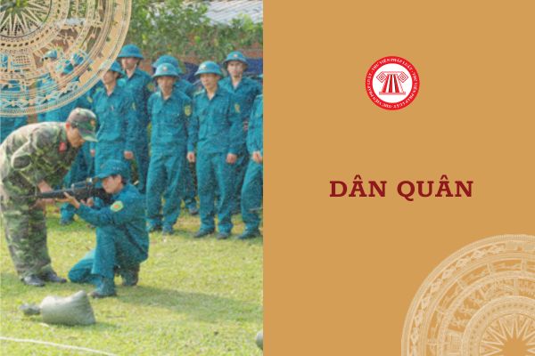 Dân quân thường trực có thuộc dân quân tự vệ hay không?