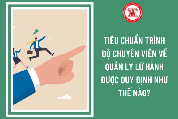 Tiêu chuẩn trình độ chuyên viên về quản lý lữ hành được quy định như thế nào?