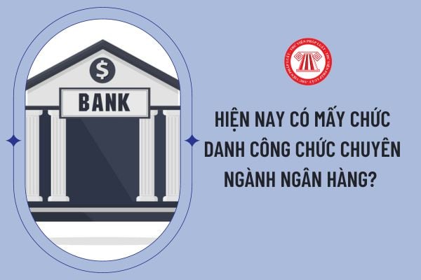 Hiện nay có mấy chức danh công chức chuyên ngành Ngân hàng? 