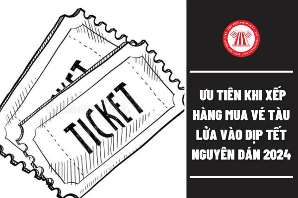 Cho tôi hỏi đối tượng người lao động nào được ưu tiên khi xếp hàng mua vé tàu lửa vào dịp Tết Nguyên đán? Câu hỏi của anh P.P (Hà Tĩnh)