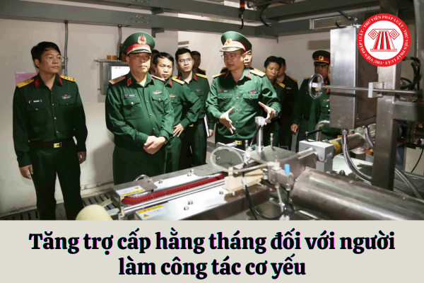 đối với người làm công tác cơ yếu