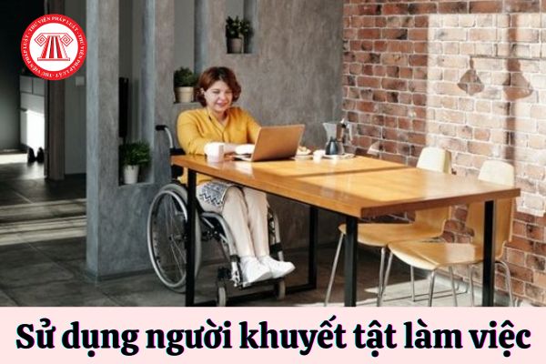sử dụng người khuyết tật làm việc