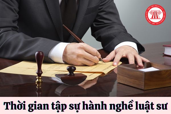 Thời gian tập sự hành nghề luật sư trong điều kiện bình thường là bao lâu?