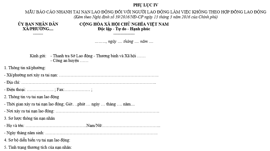 Phụ lục 4