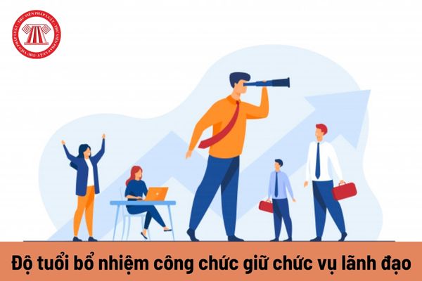 Độ tuổi bổ nhiệm công chức giữ chức vụ lãnh đạo được xác định thế nào?