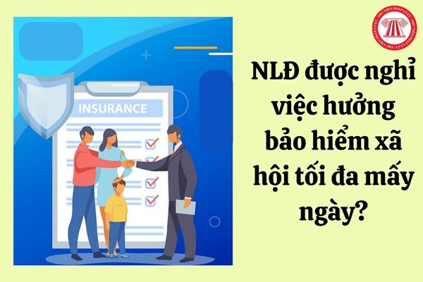 Người lao động được nghỉ việc hưởng bảo hiểm xã hội tối đa mấy ngày?