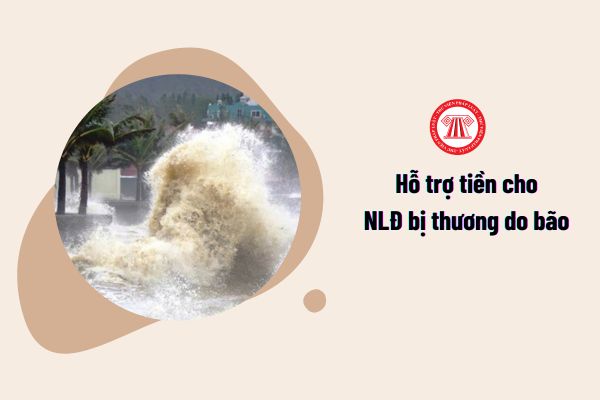 Công đoàn chi 5 triệu hỗ trợ NLĐ bị thương do ảnh hưởng của bão có đúng không?