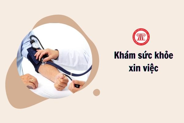 Chi phí khám sức khỏe xin việc