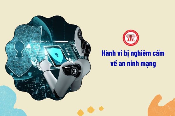 Có bao nhiêu hành vi bị nghiêm cấm về an ninh mạng?