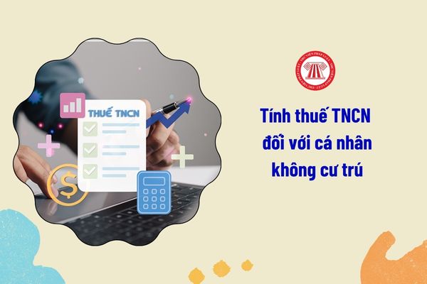 Tính thuế TNCN đối với cá nhân không cư trú như thế nào? Xác định cá nhân không cư trú để chịu thuế thu nhập cá nhân như thế nào?