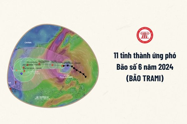 Yêu cầu 11 tỉnh thành ứng phó Bão số 6 năm 2024