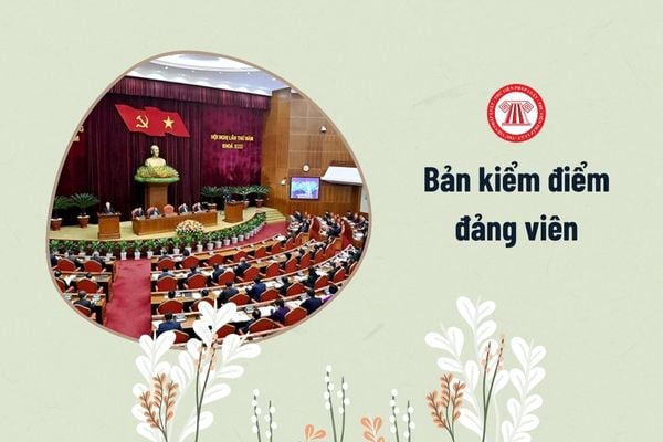 Bản kiểm điểm đảng viên