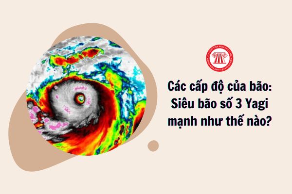 Các cấp độ của bão: Siêu bão số 3 YAGI mạnh như thế nào?