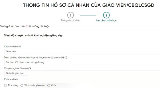 Môn học