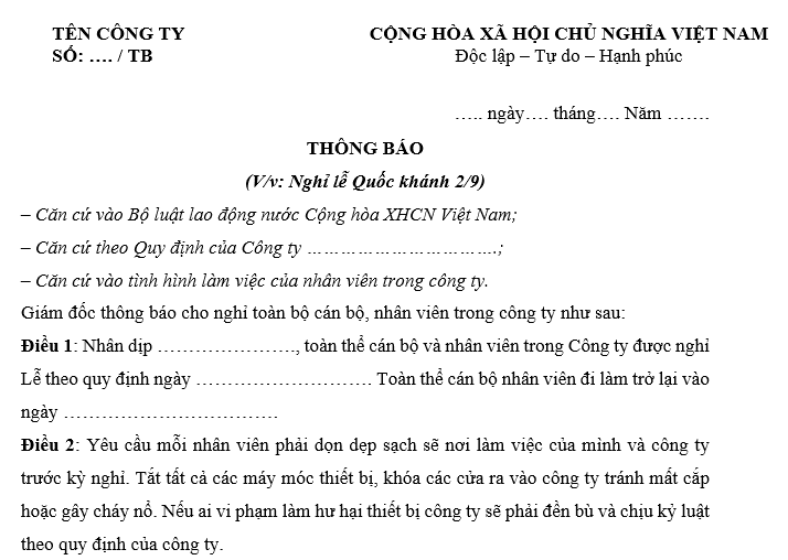 Nghỉ lễ