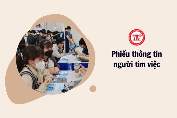 Mẫu Phiếu thông tin người tìm việc mới nhất hiện nay là mẫu nào?