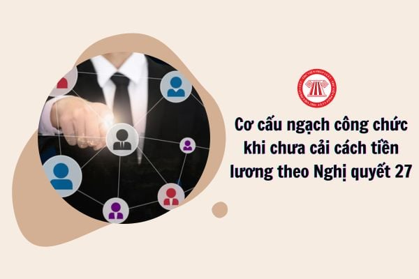 Từ 15/8/2024, xác định cơ cấu ngạch công chức