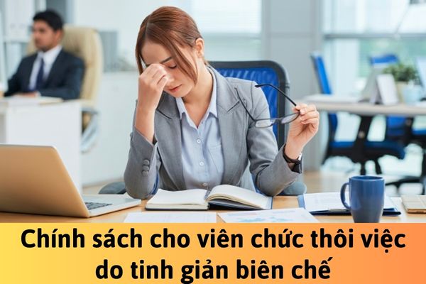 Từ tháng 7/2023, viên chức thôi việc do tinh giản biên chế được hưởng những chế độ gì?