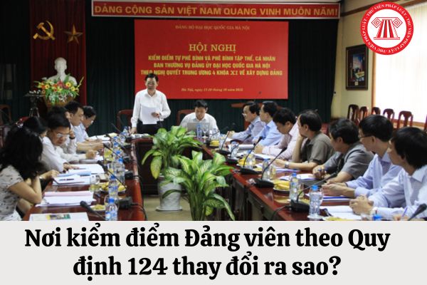 Nơi kiểm điểm Đảng viên theo Quy định 124 thay đổi ra sao?