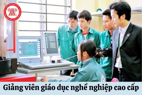 Giảng viên giáo dục nghề nghiệp cao cấp